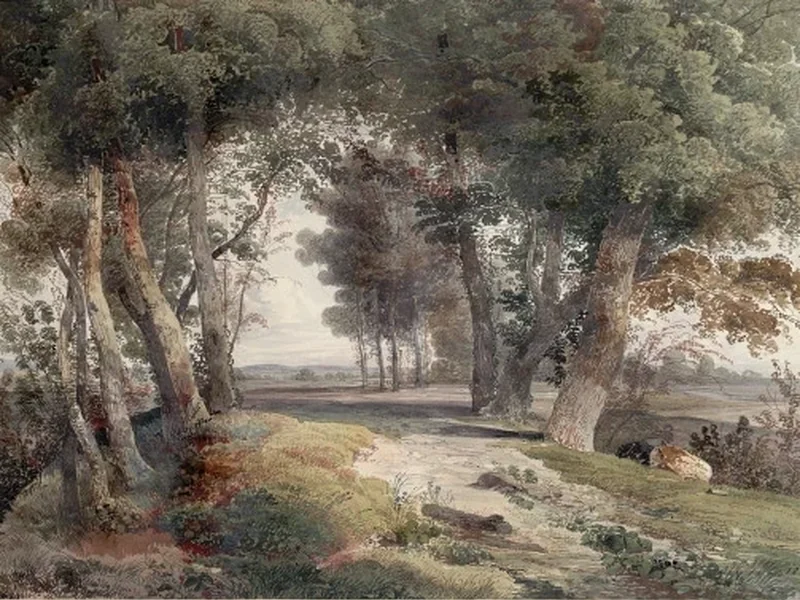 1806-Rudolf Moritz Leybold - Praterau